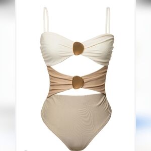 JLUXLABEL IVORY AURA EMBELLISHED BODYSUIT